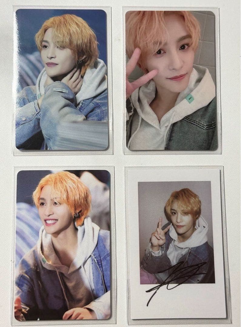 nct wayv 威神v  kms 中華　蘇州　サイン会　ヤンヤン 4枚セット