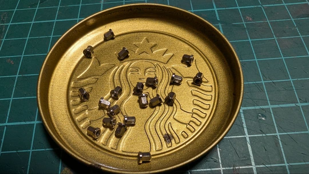 1/14　ホイールナット　袋　ネジ　80個　スカニア　トレーラー　トラック