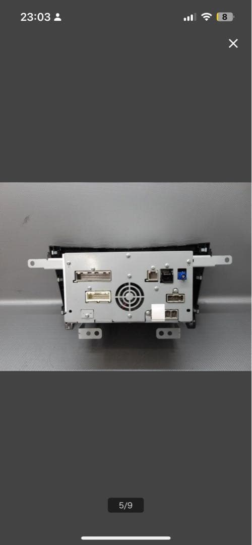 中古 日産 エクストレイル NT32 純正 QY-7391メモリーナビ