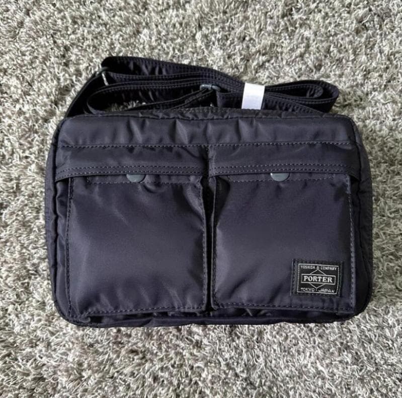 新品PORTER ポーター タンカー 2層式 ショルダーバッグ黒