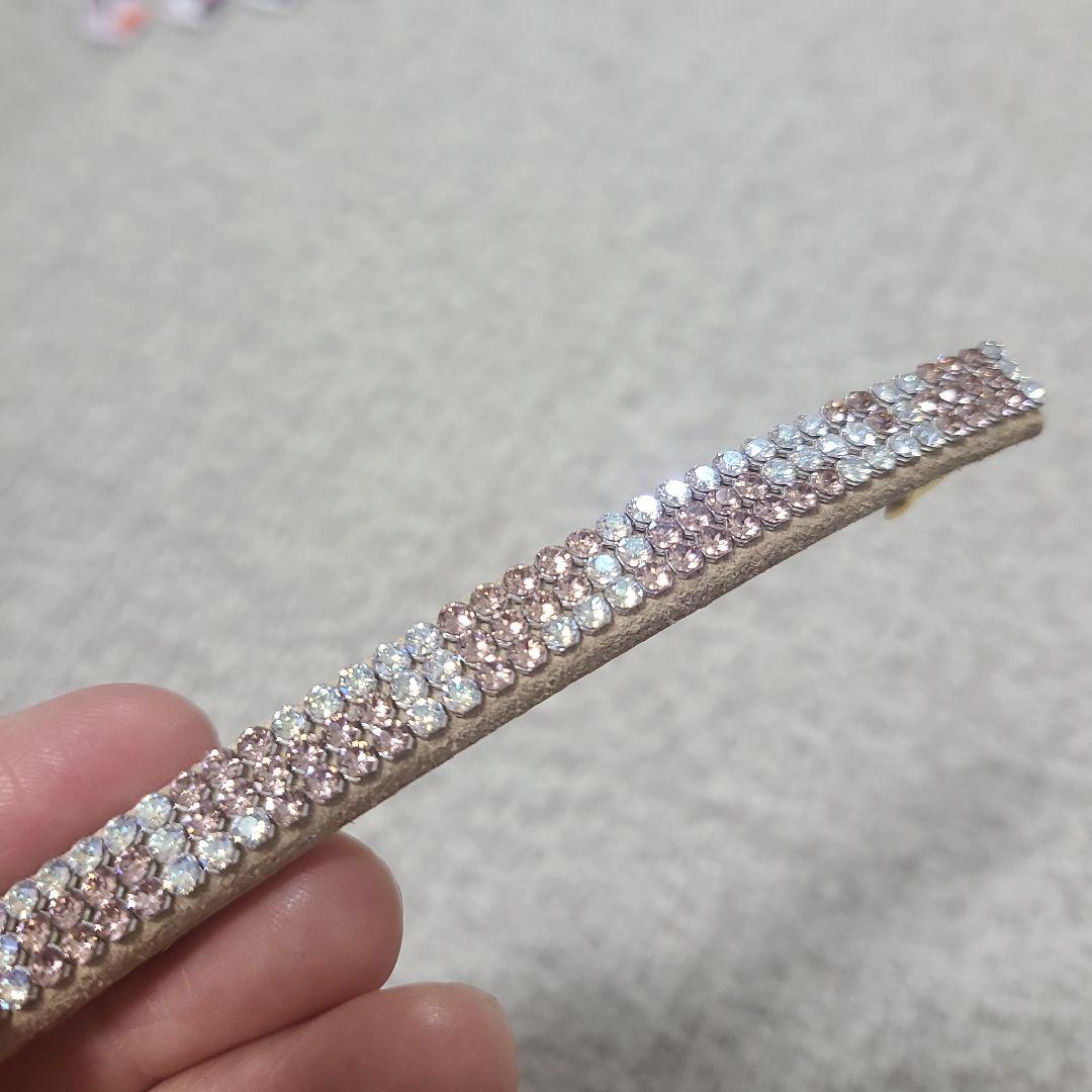 最終価格　acca ブリジットバレッタ　ライトピンク