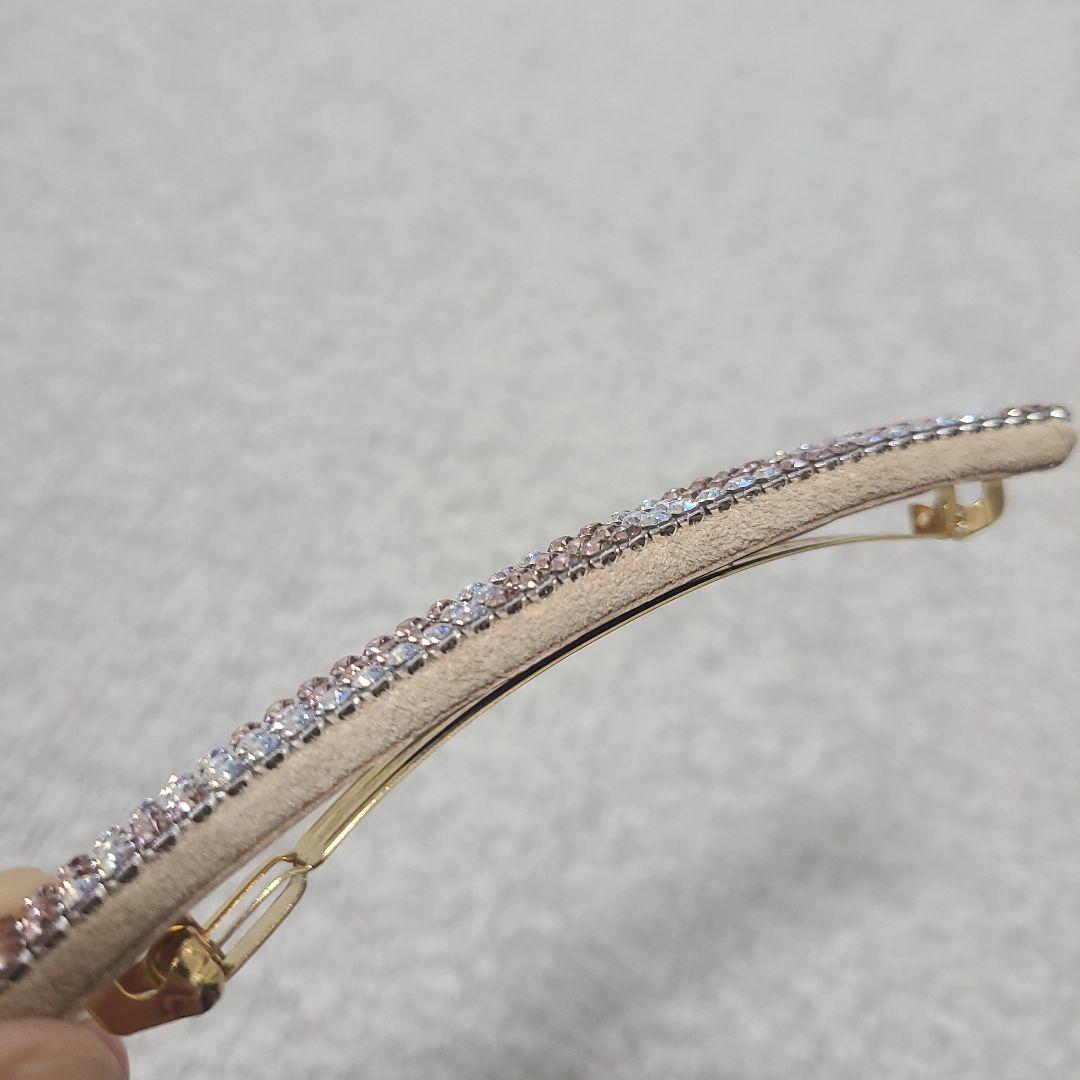 最終価格　acca ブリジットバレッタ　ライトピンク