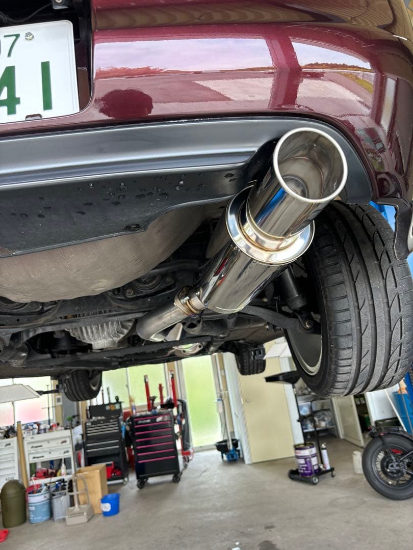 ステンレス シングル出しマフラー ゴジゲン S2000 早く誰か買ってクレメンス