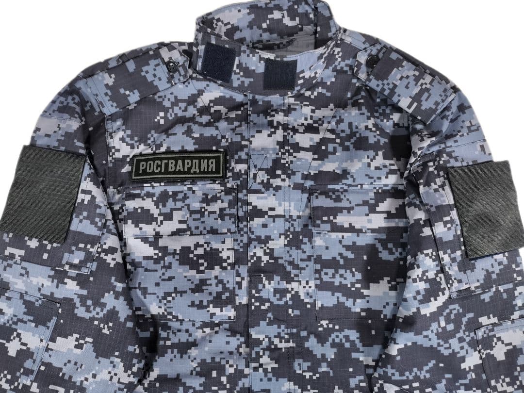 ロシア軍 実物 BTK製 ロシア国家親衛隊 OVO ブルーデジタル 50-3