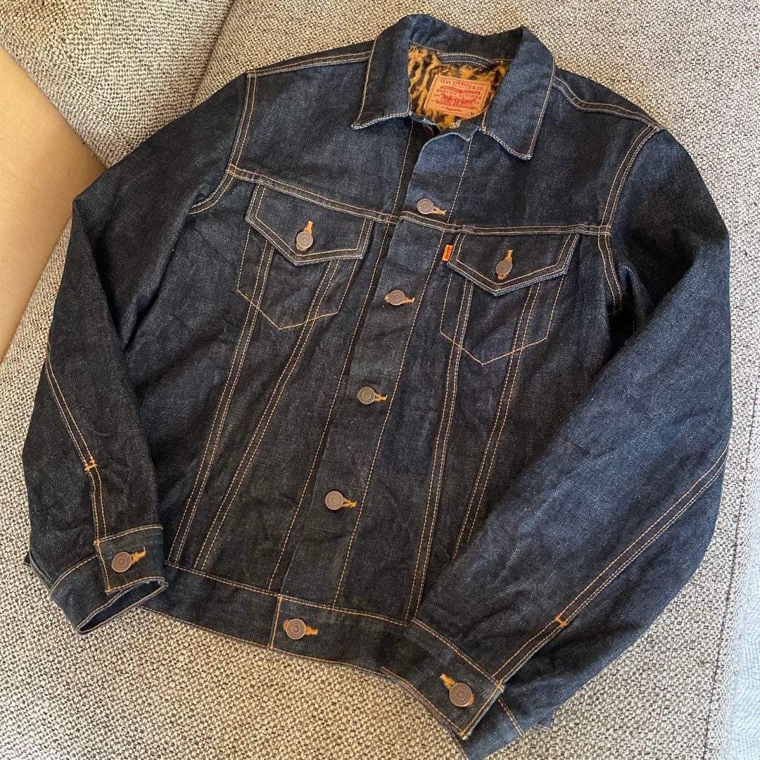 Y様　supreme × リーバイス　デニムジャケット　M　レオパード　米国製