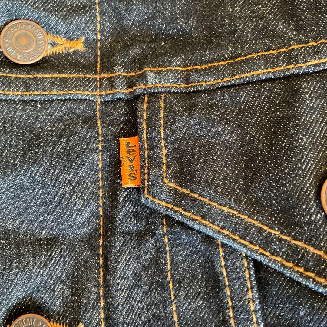 Y様　supreme × リーバイス　デニムジャケット　M　レオパード　米国製