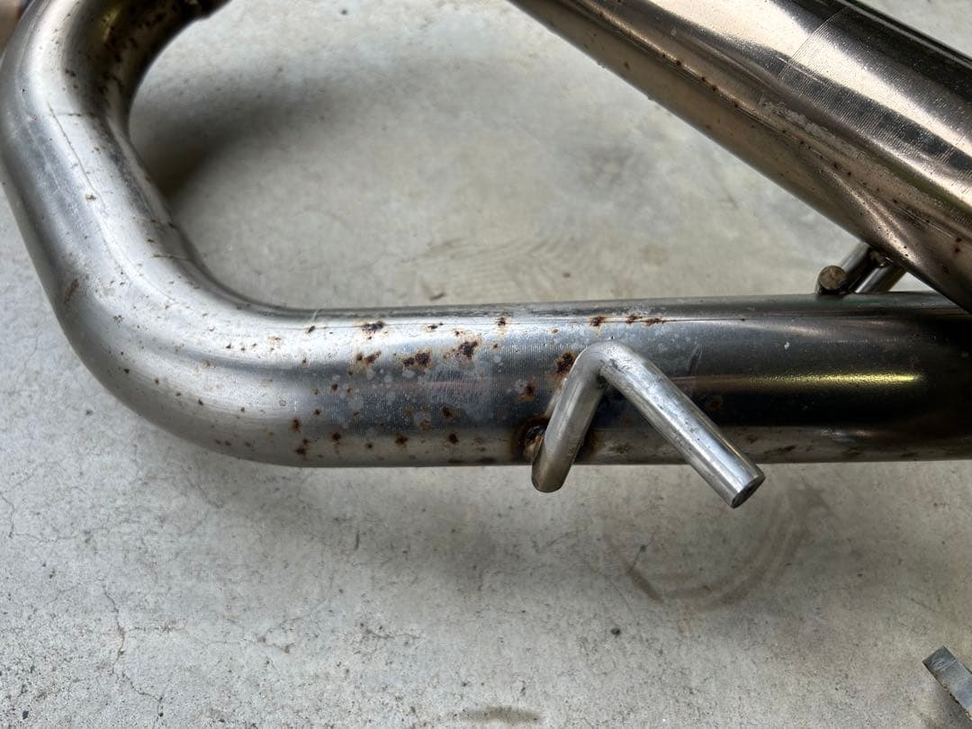 Befree 86 BRZ zn6 zc6 後期用マフラー　リアピースストレート