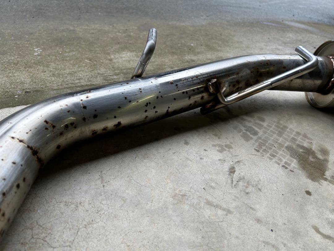 Befree 86 BRZ zn6 zc6 後期用マフラー　リアピースストレート