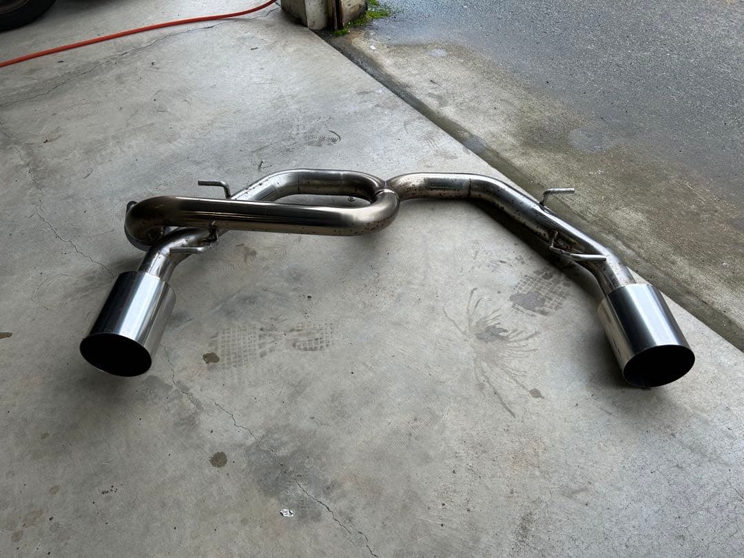 Befree 86 BRZ zn6 zc6 後期用マフラー　リアピースストレート