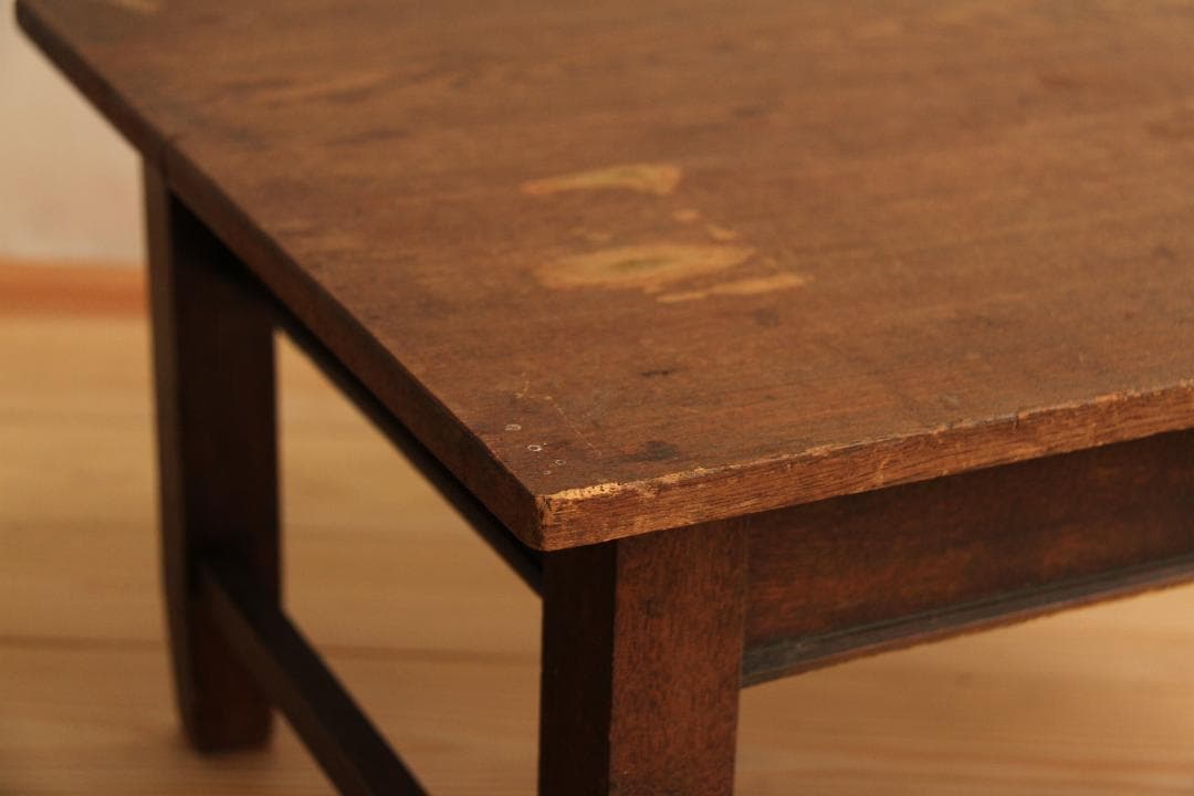 文机　机　木製　アンティーク