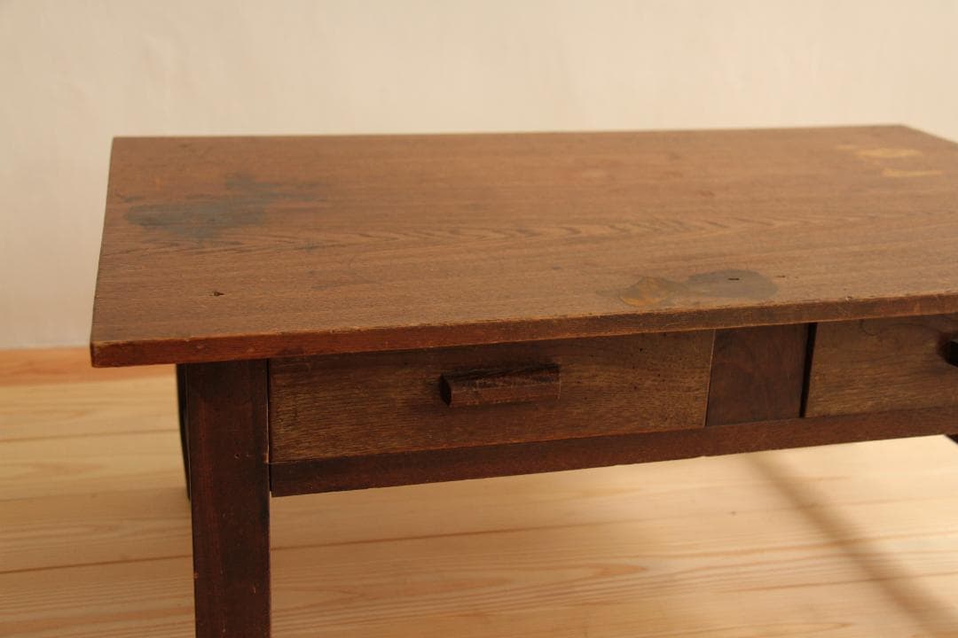 文机　机　木製　アンティーク