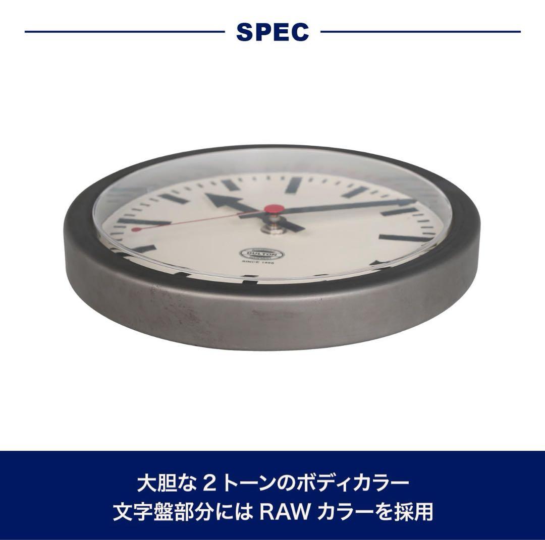 ダルトン　ダブルフェイスクロック　時計　マットブリック　ウォールクロック　新品