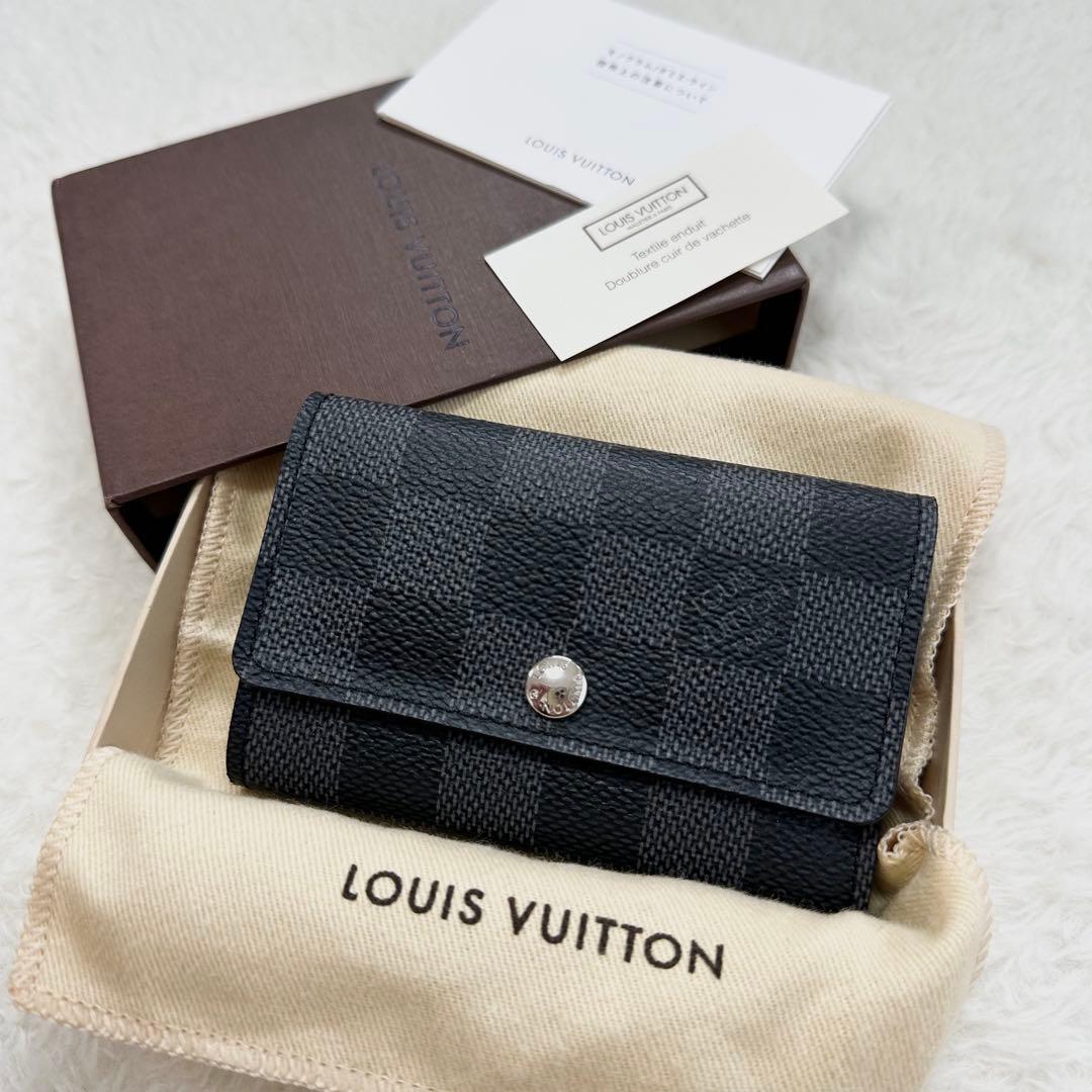 未使用級✨ルイヴィトン キーケース 6連 N62662 ダミエ ミュルティクレ6