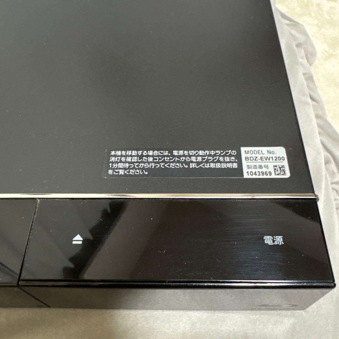 SONY BDZ-EW1200 ブルーレイレコーダー