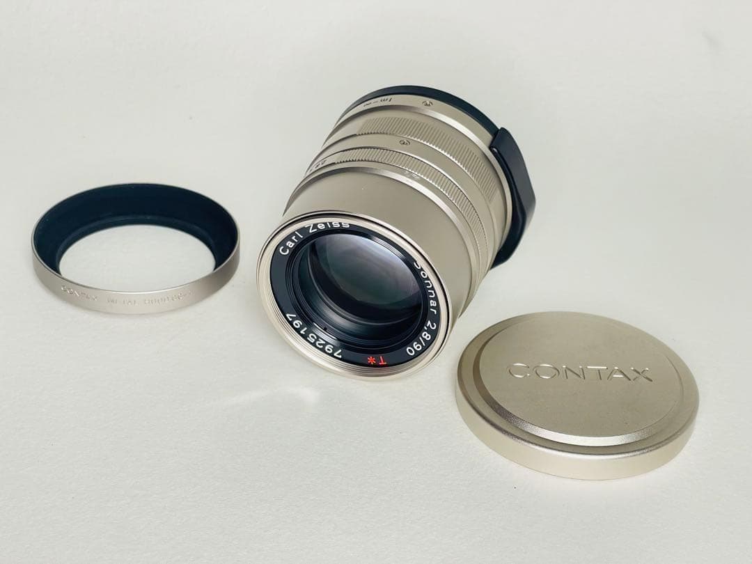 コンタックス CONTAX Sonnar T* 90mm F2.8 クローム a
