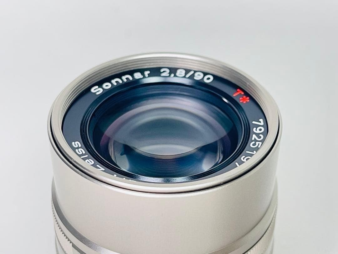 コンタックス CONTAX Sonnar T* 90mm F2.8 クローム a