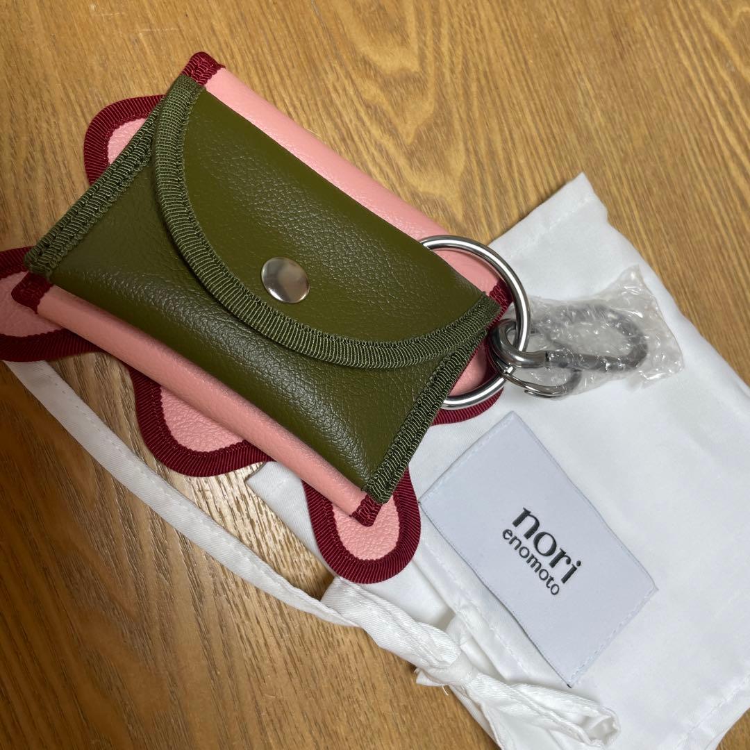 norienomoto キーケースwave purse rose pink