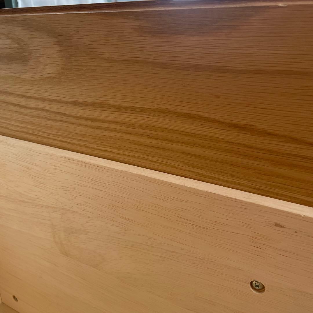 MUJI 無印良品　食器棚　カップボード オーク材　120cm