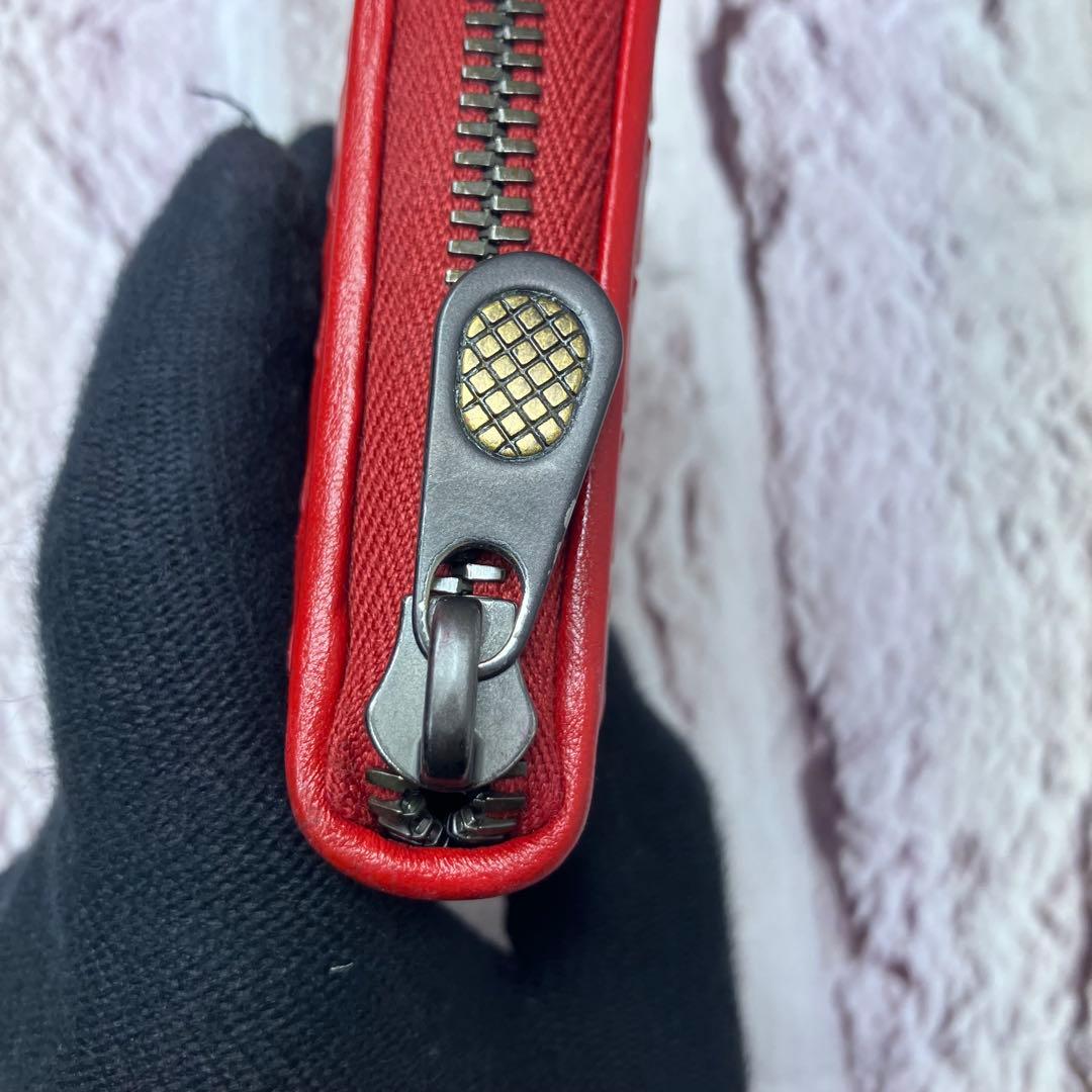 ボッテガヴェネタ イントレチャート ラウンドジップ ケース カードケース