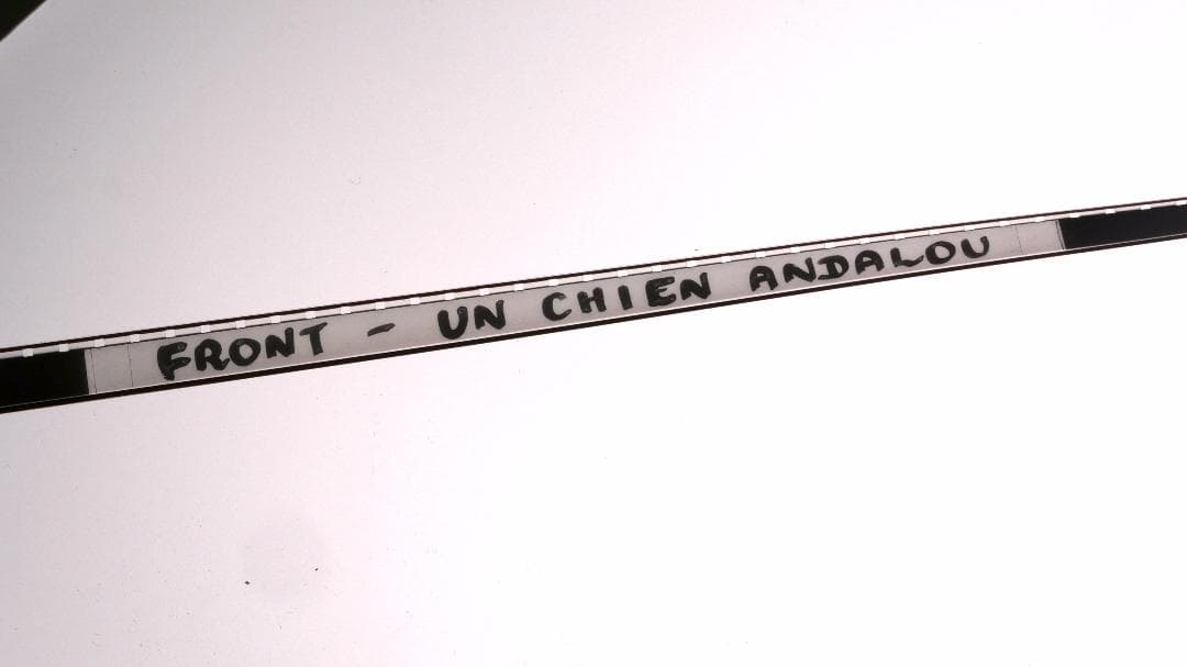 「アンダルシアの犬」8mmフィルム版（英語字幕）