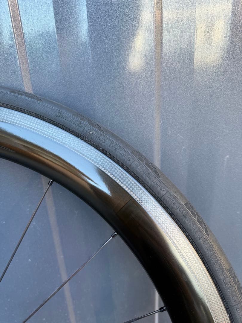 prime ブラックエディション　50ミリハイト　リムブレーキ前後