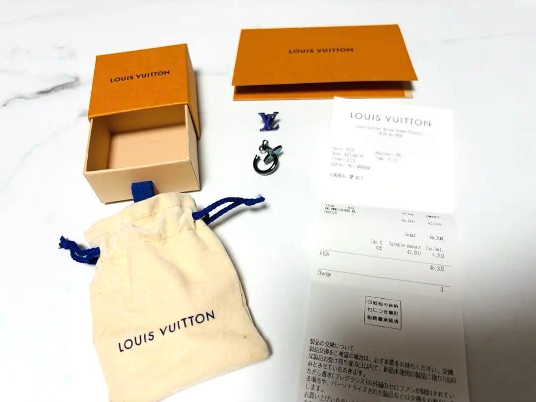 しょー　ルイヴィトン　ピアス　メンズ