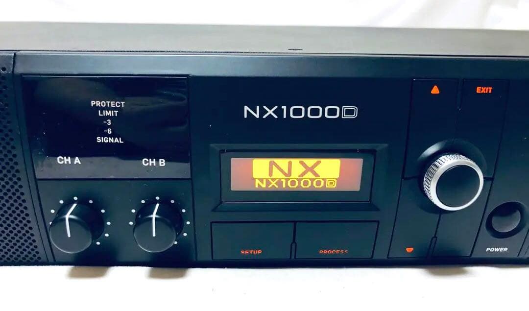 Berlinger nx1000d パワーアンプ ベリンガー 動作良好