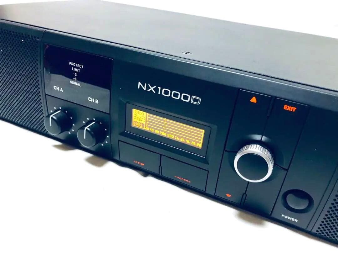 Berlinger nx1000d パワーアンプ ベリンガー 動作良好