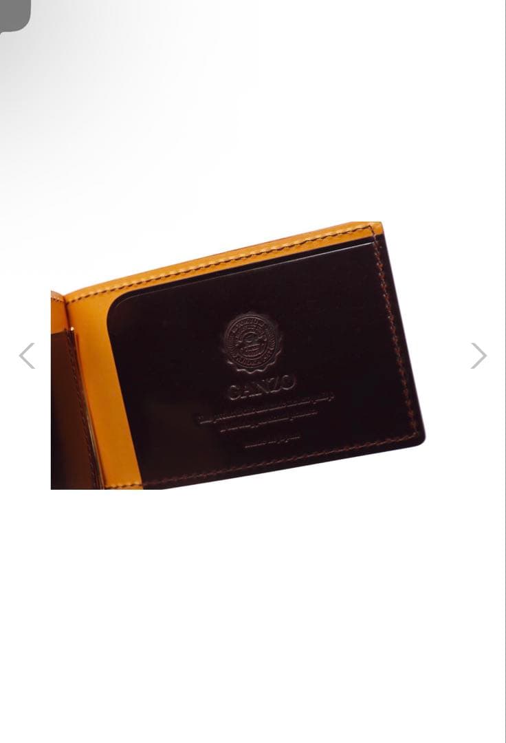 SHELL CORDOVAN 2 (シェルコードバン2)コンパクトマネークリップ