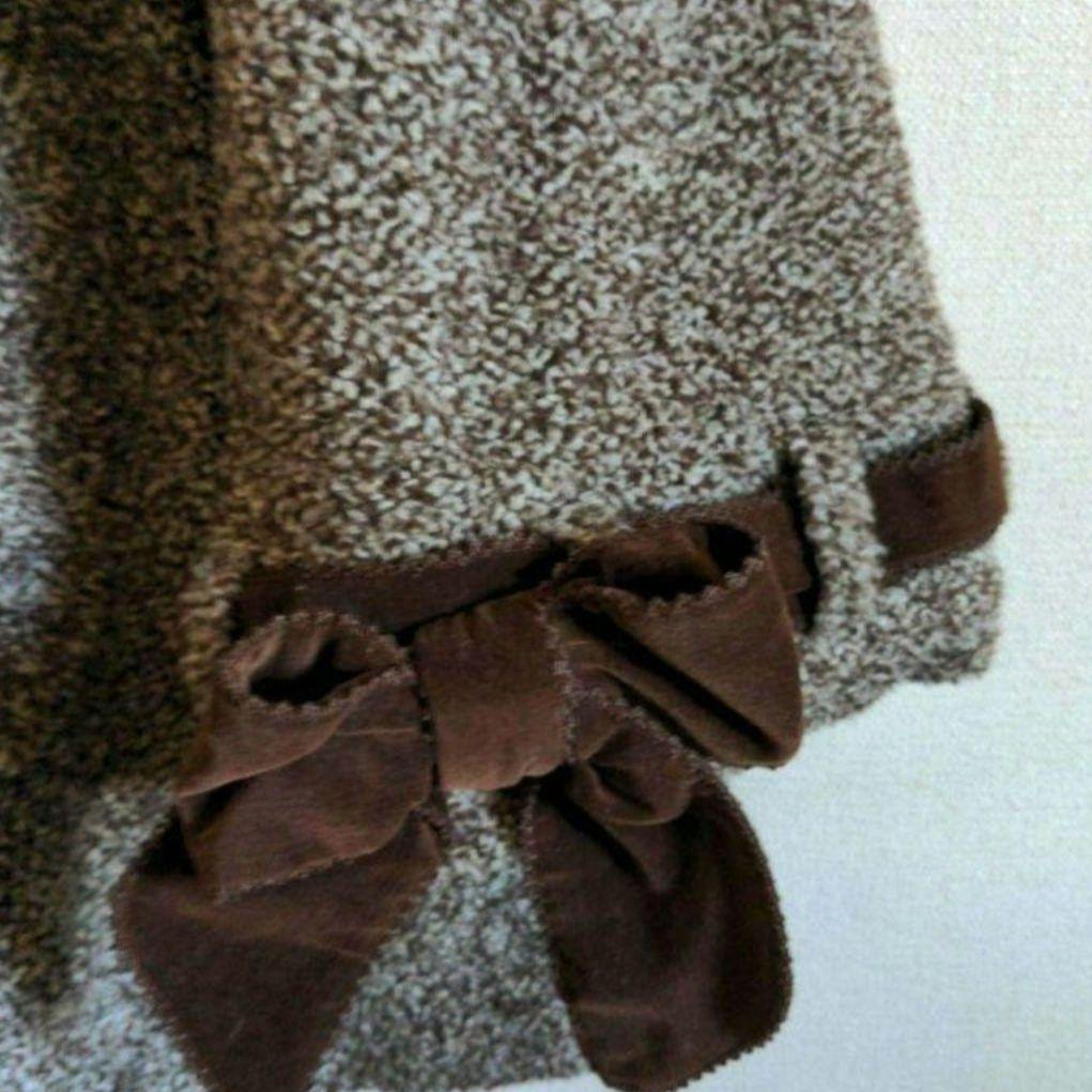 ピンクハウス プードルボアコート ブラウン