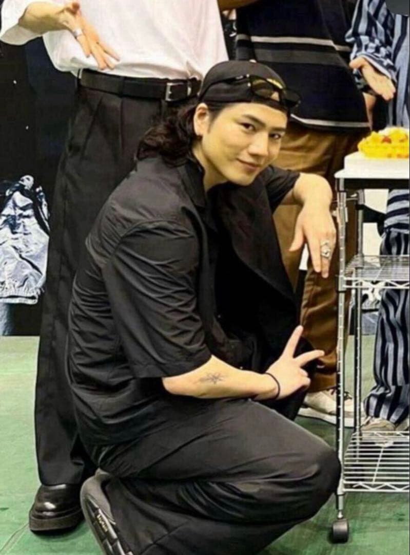 BALMAIN B-ITquilted slidessandals 登坂広臣着用