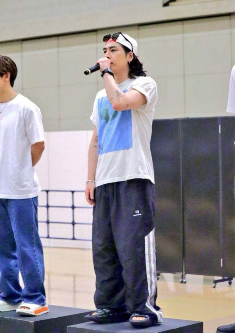 BALMAIN B-ITquilted slidessandals 登坂広臣着用