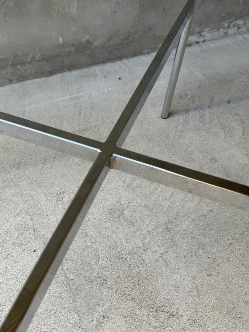 【あーき】X-base Smoked Glass Table