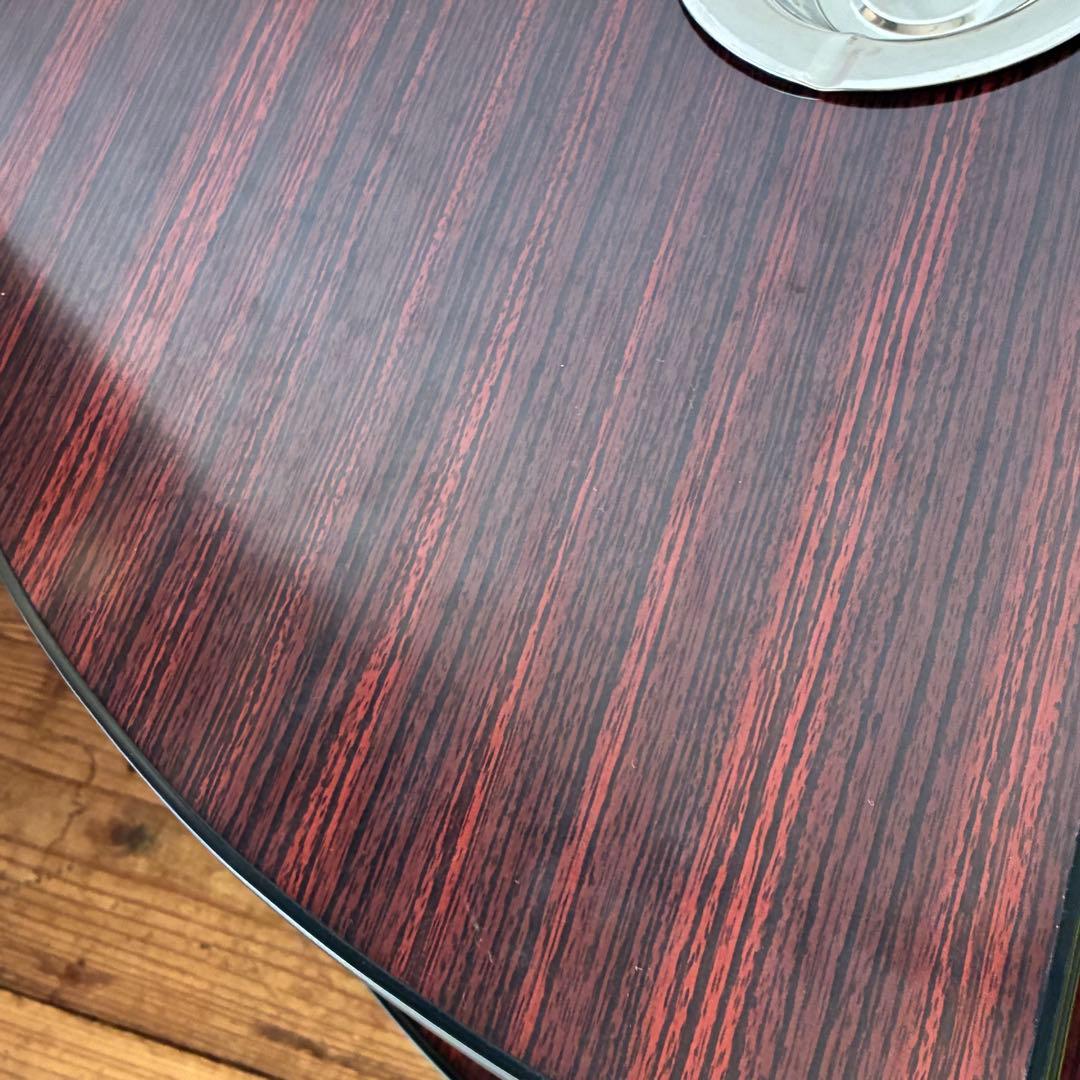 国産ヴィンテージ レトロ コーナーテーブル ミッドセンチュリー スペースエイジ