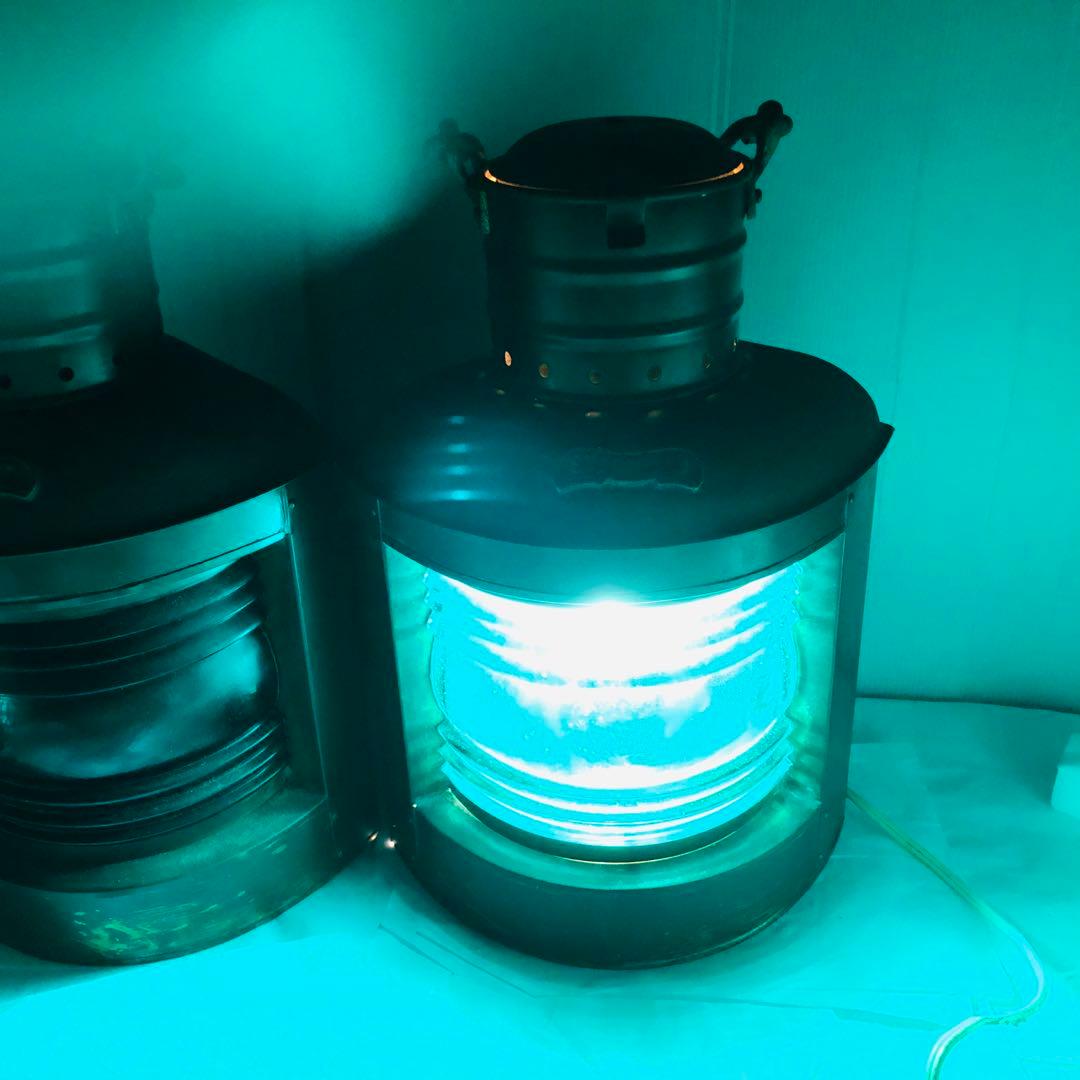 船舶用 航海灯 舷灯 家庭用電源　照明 小野海事商店