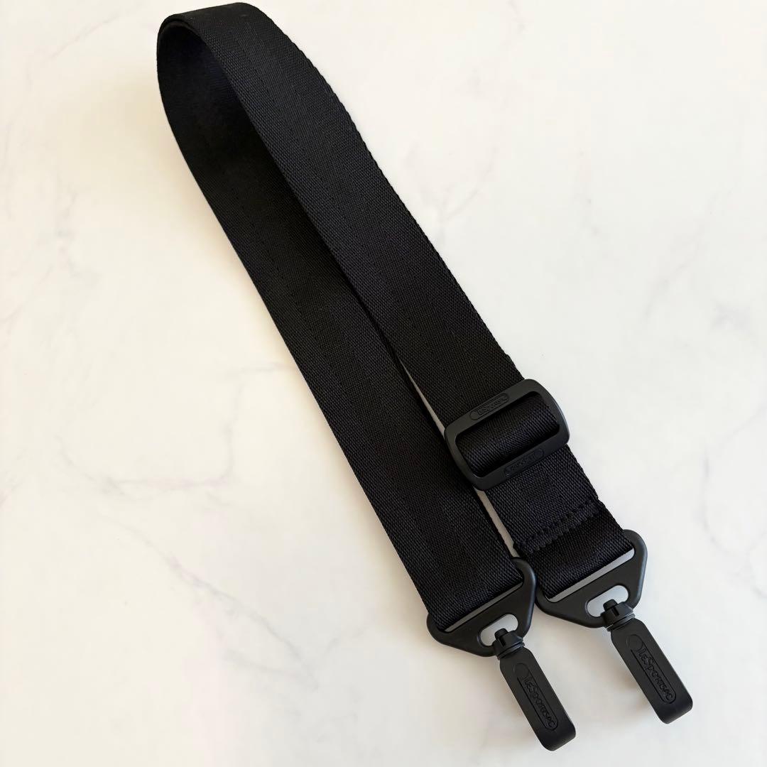 レスポートサック ひとりっぷ モバイル ショルダー バッグ 黒 極美品