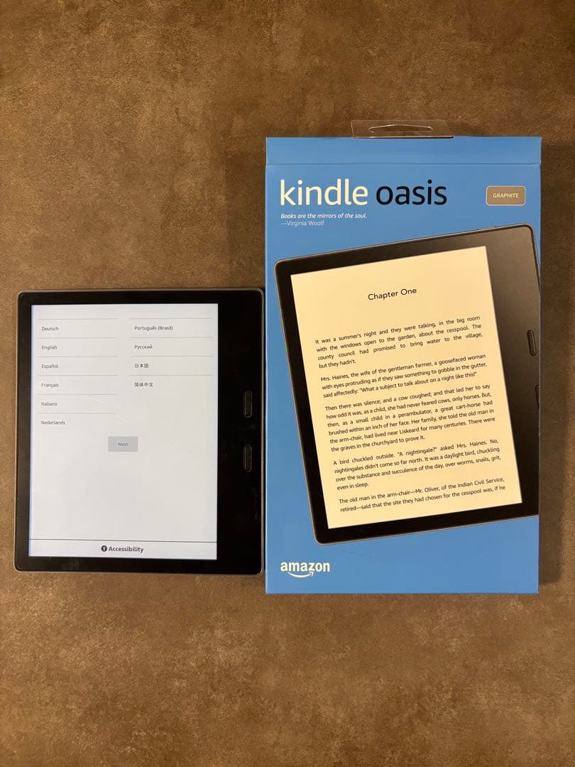 【美品/保護フィルム付き】Kindle oasis 第10世代　広告なし8GB