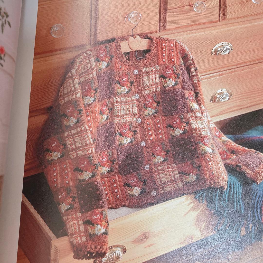 編み物本　憧れのスウィートセーター 内山弘子 日本ヴォーグ社