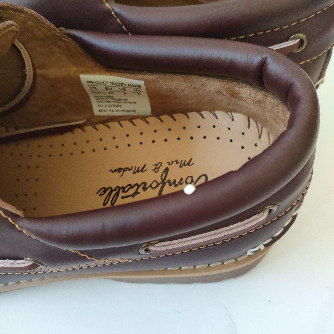 ティンバータイプ　スリーアイ3eye デッキシューズ26.5から27センチ