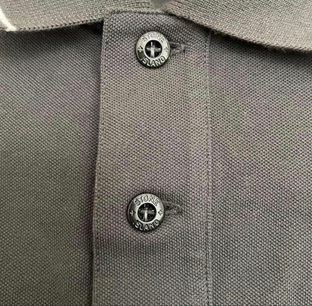 STONE  長袖ポロシャツ S