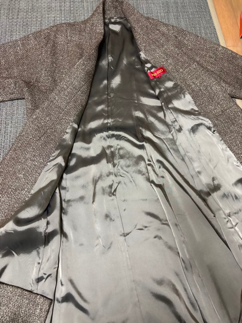 ビンテージ　KENZO ブラウン ロングコート