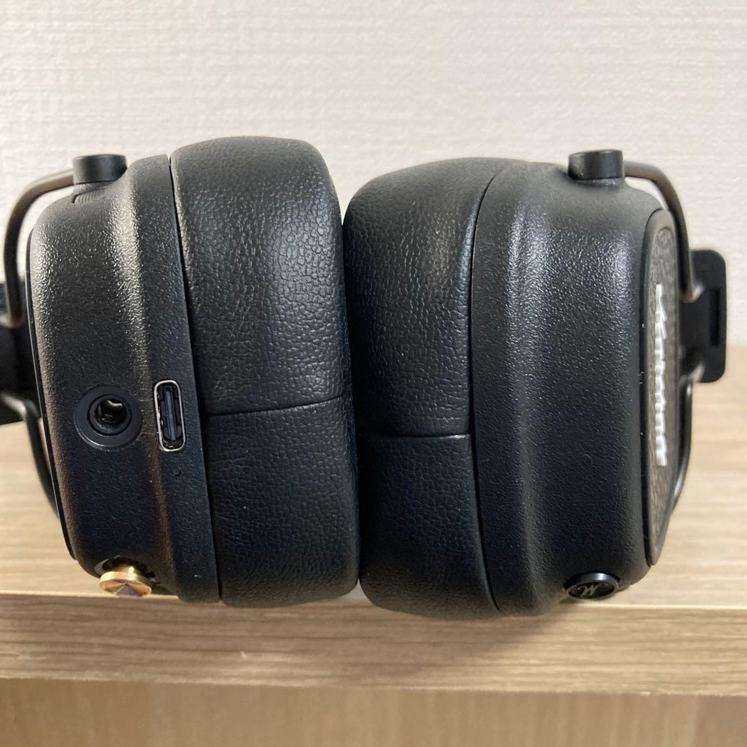 正規品 Marshall Major V ワイヤレスヘッドフォン ブラック