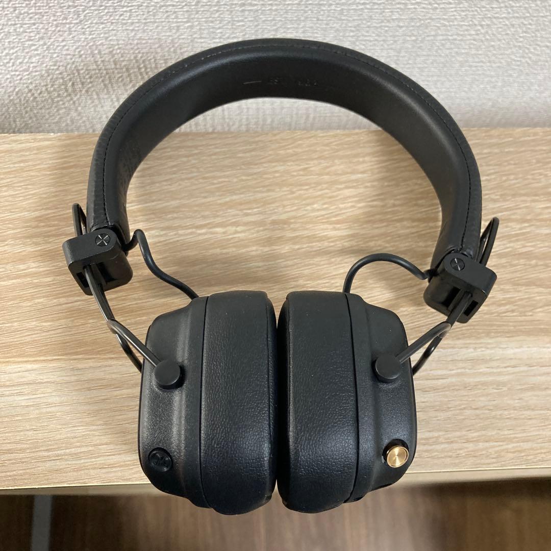 正規品 Marshall Major V ワイヤレスヘッドフォン ブラック