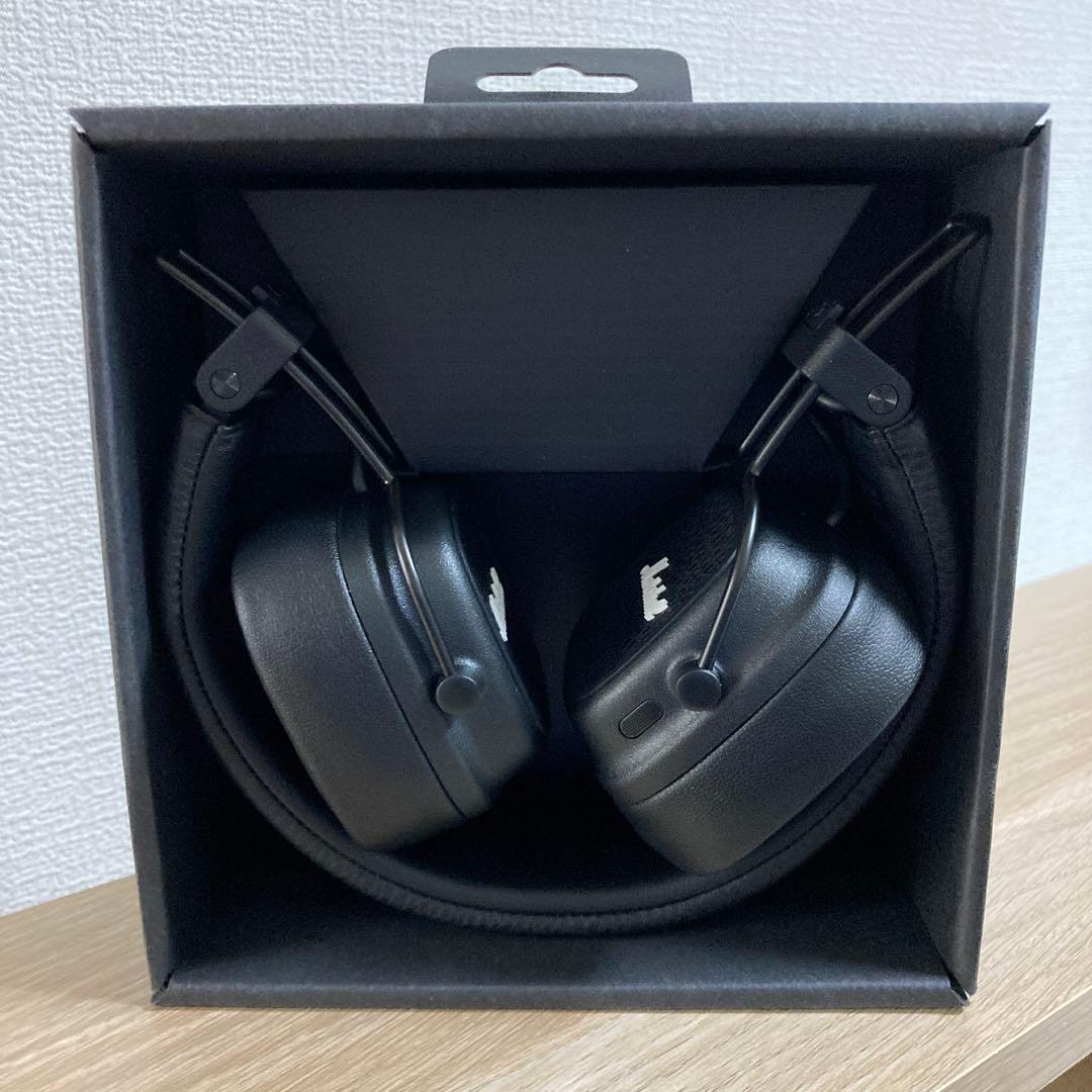 正規品 Marshall Major V ワイヤレスヘッドフォン ブラック