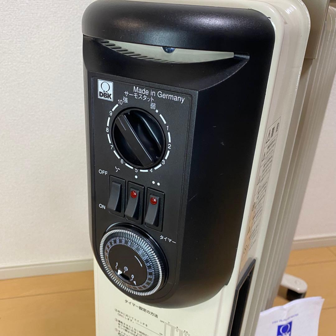 DBK オイルヒーター セラミックファン付 HEZC13/10JCH 4〜9畳用