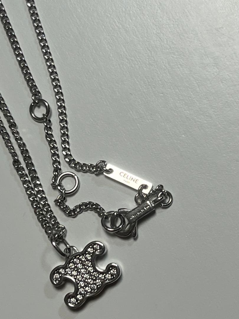 CELINE トリオンフ　ネックレス