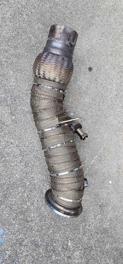 GRスープラ 90スープラ　ナガホリレーシング　ダウンパイプsz.sz-r用