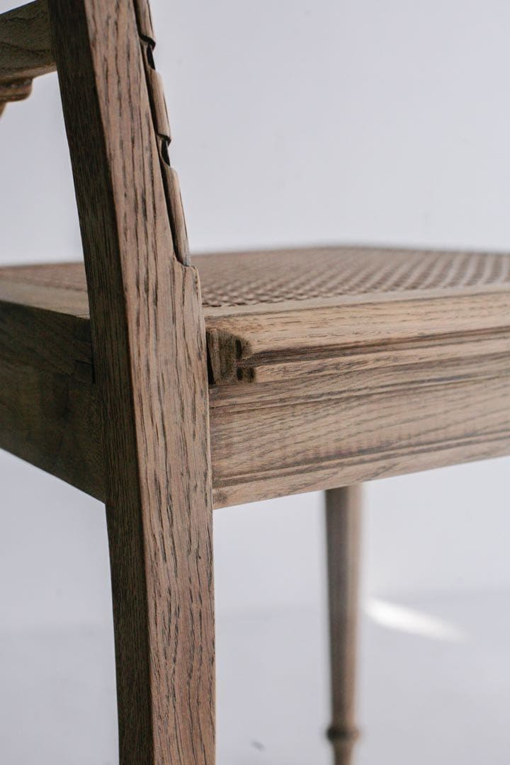 フランスアンティーク　無垢材　アンティークチェア　ブロカント　古家具　古道具