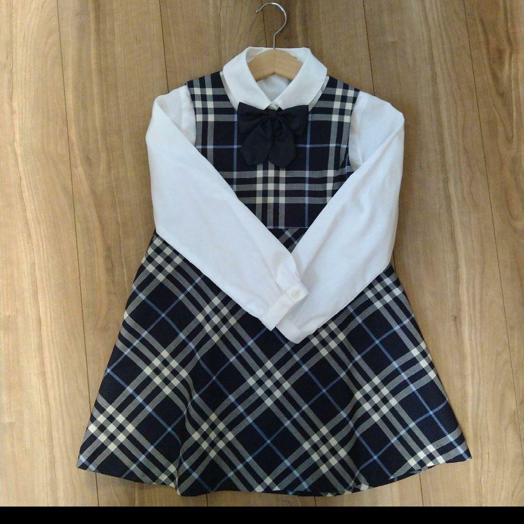 バーバリー 卒園式 入学式 フォーマル 120 110