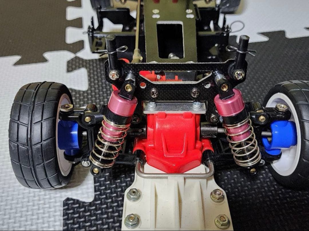 タミヤ　TA-01ベース　カストロールセリカ　GT-FOUR RC ラリー未走行